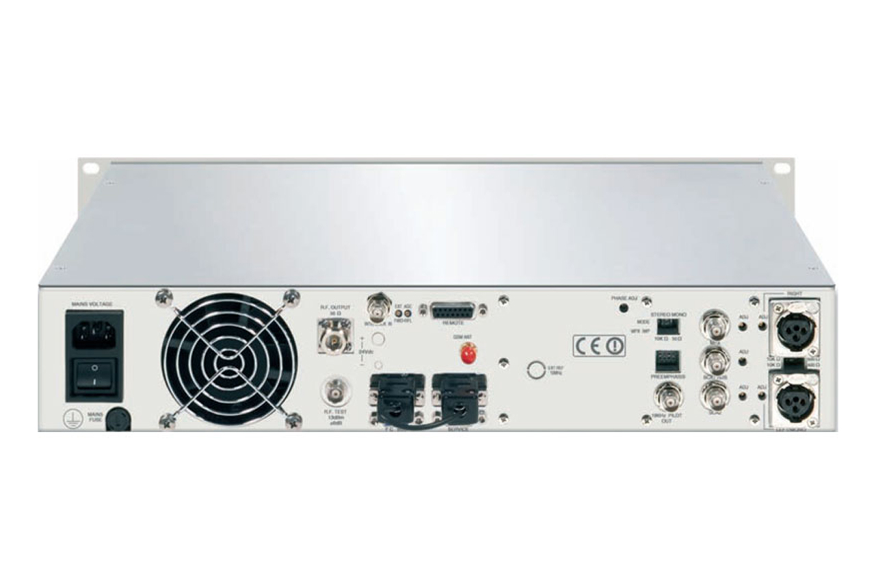 RVR TEX100LCD/S Transmisor FM compacto de 100W estéreo - SISTEMAG